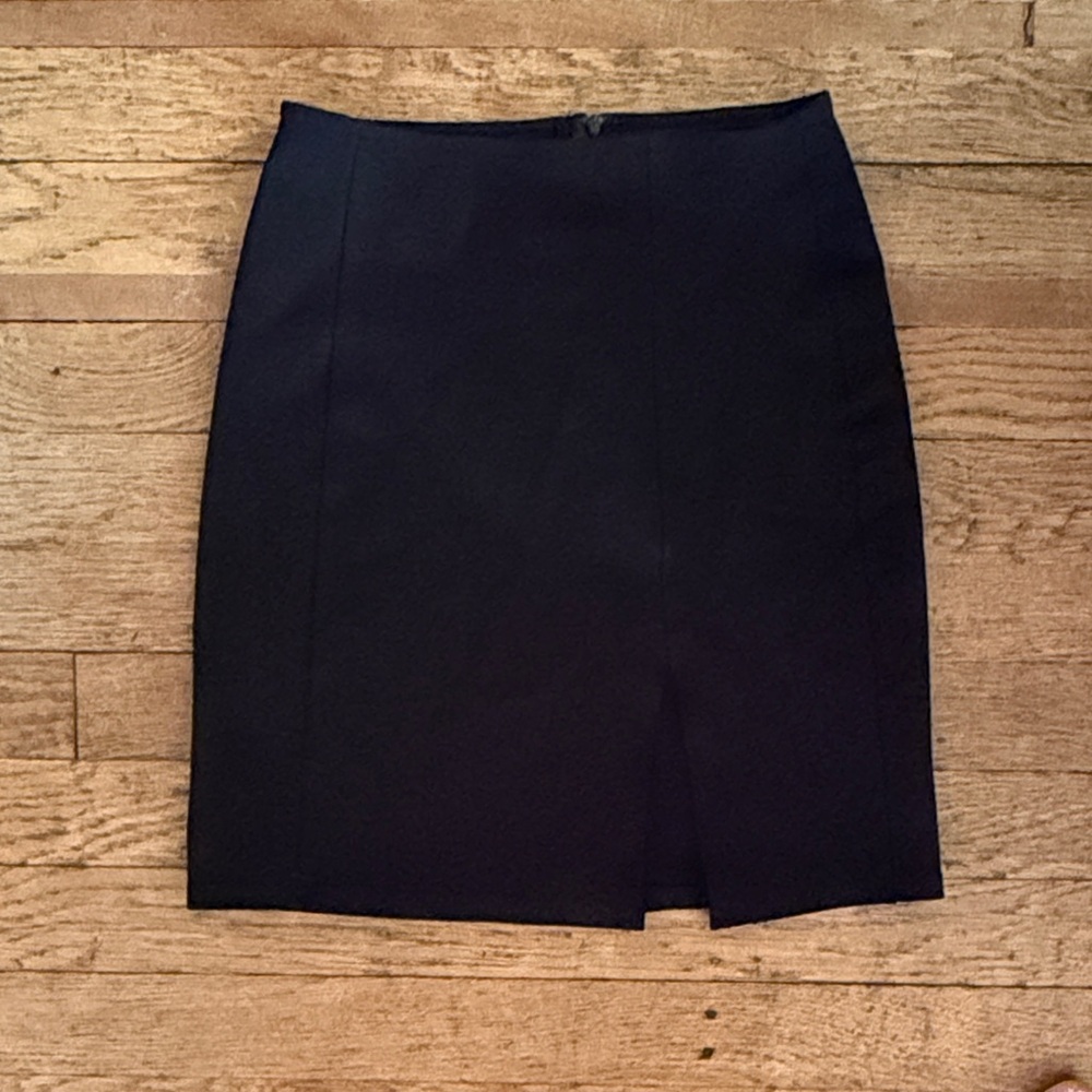Windsor Black Fitted Skirt